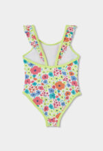 Swimsuit polyamide floral for girl - print - Image 2
