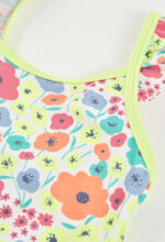 Swimsuit polyamide floral for girl - print - Image 3