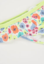 Knickers polyamide floral for girl - print - Image 3