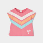 Knit t-Shirt for girl -BCI - blush