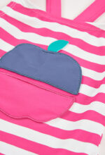 Swimsuit polyamide striped for girl - stripes - Image 3