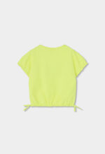 Stretch knit t-Shirt for girl -BCI - green - Image 2