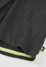 Stretch knit t-Shirt for girl -BCI - black - Image 4