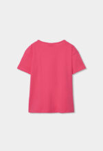Knit t-Shirt printed for girl -BCI - magenta - Image 2