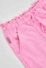 Knit bermuda shorts flame for girl -BCI - flamingo - Image 3