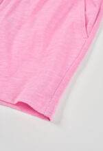 Knit bermuda shorts flame for girl -BCI - flamingo - Image 4