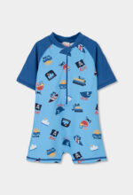 Jumpsuit polyamide for boy - print