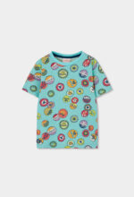 Knit t-Shirt printed for boy -BCI - print