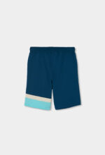 Knit bermuda shorts for boy -BCI - forest - Image 2