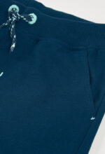 Knit bermuda shorts for boy -BCI - forest - Image 3