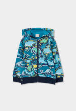 Fleece jacket printed for boy -BCI - print