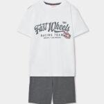 Set knit for boy -BCI - anthracite