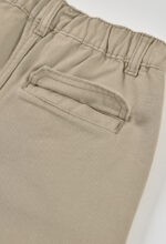 Twill bermuda shorts for boy -BCI - sand - Image 4