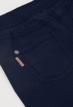 Gabardine bermuda shorts for boy -BCI - navy - Image 4