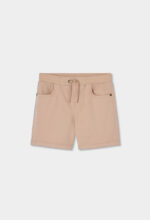 Gabardine bermuda shorts for boy -BCI - beige