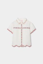 Shirt for girl - off white
