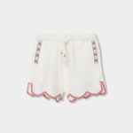 Shorts for girl - off white