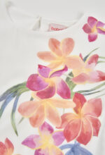 Loose-Blouse gauze for girl - off white - Image 3