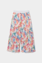 Trousers gauze printed for girl - print