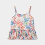 Blouse gauze printed for girl - print