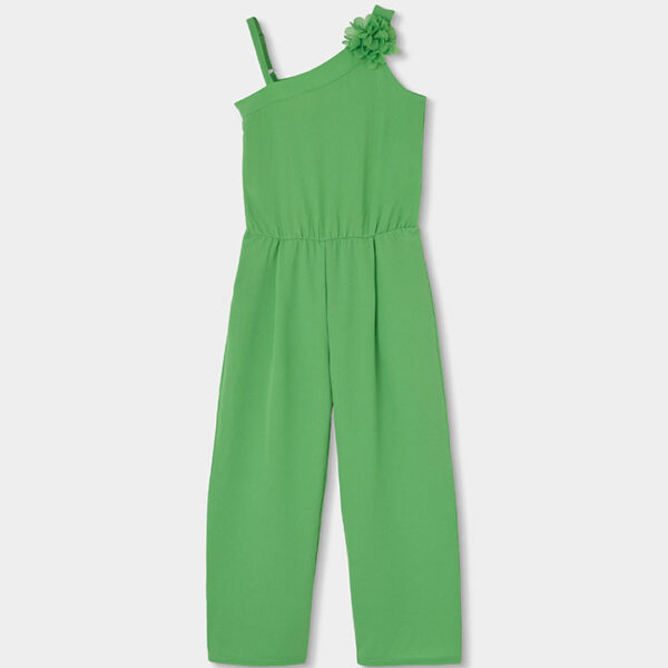 Jumpsuit for girl - grass