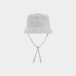 Poplin hat striped for baby -BCI - stripes