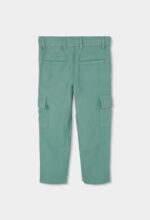 Linen trousers for boy -BCI - laurel - Image 2